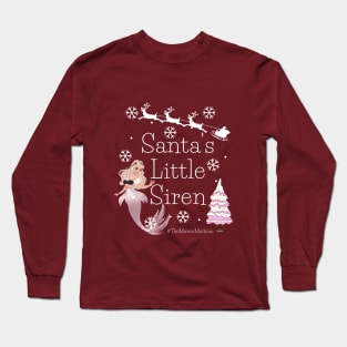 The Maven Medium- Santa's Little Siren Long Sleeve T-Shirt